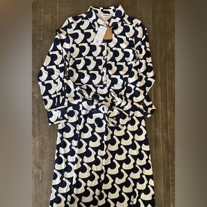 - Boden Laura Jersey Midi Shirt Dress